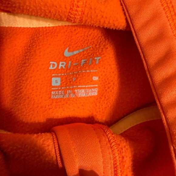 Nike Bright Orange Full-Zip Hoodie - Picture 5 of 11